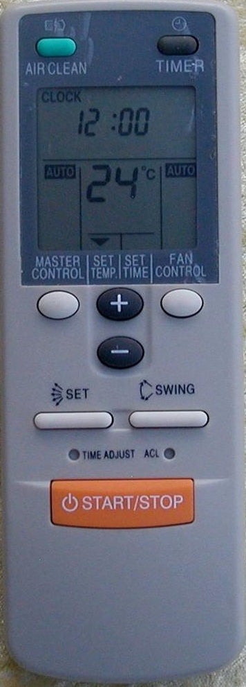 REPLACEMENT Fujitsu Air Conditioner Remote Control AR-JW28  ARJW28 - Remote Control Warehouse