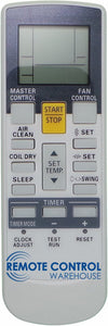 FUJITSU AIR CONDITIONER ASTG18LFCB ASTG24LFCB REPLACEMENT  REMOTE CONTROL