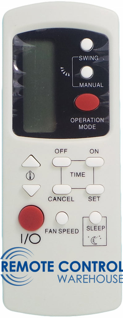 REPLACEMENT HOTPOINT AIR CONDITIONE REMOTE CONTROL - GZ-1002B-E3 - Remote Control Warehouse