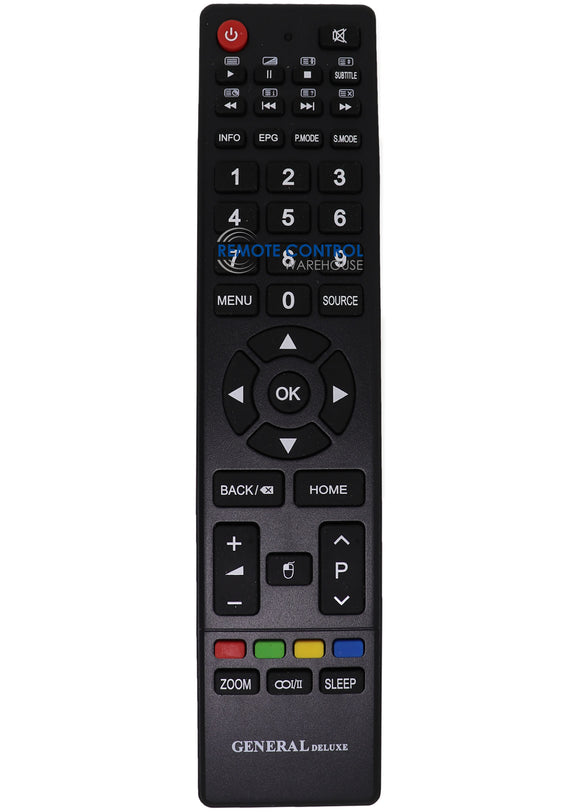 GENERAL DELUXE TV Remote Control -JKT-91B-2