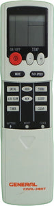 GENERAL Air Conditioner Remote Control - DH/YT-03  DH/YT03 - Remote Control Warehouse