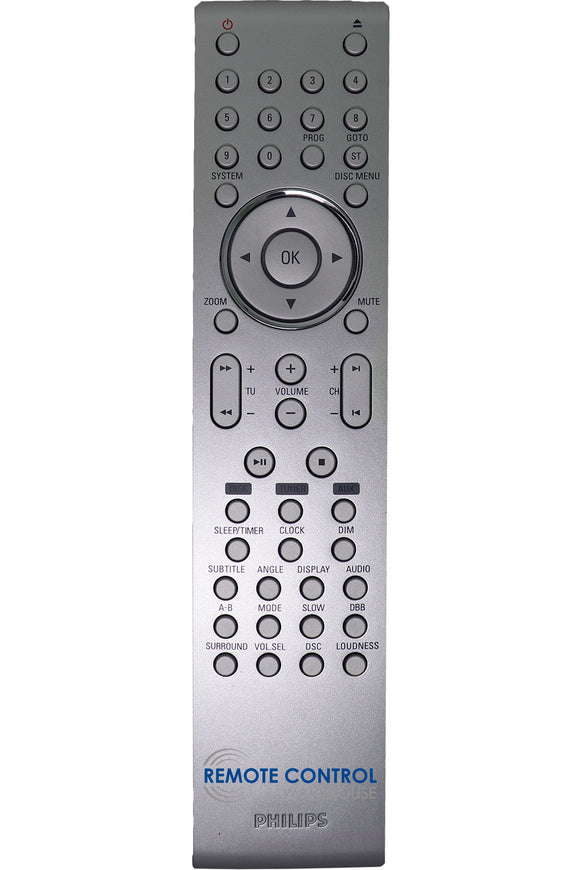 PHILIPS ORIGINAL REMOTE CONTROL PRC502-02 - MCD755 MCD305 MCD300 MCD708 MCD705 MCD703