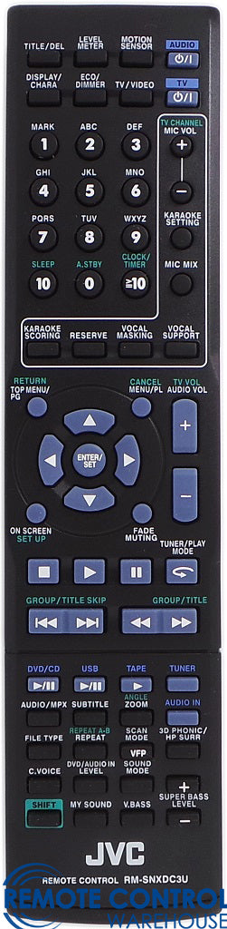 Jvc Original Remote Control JVC – Remote Control Warehouse