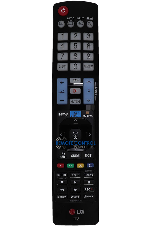 LG TV Original Remote Control AKB73756504 - 60LA7410 60LA8600 60PH6700 55LA8600 Genuine          55LA7400