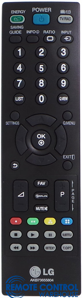 Original  LG Remote Control AKB73655804 - 32CS460 32LS3400 42CS460 42LS3400  LCD TV