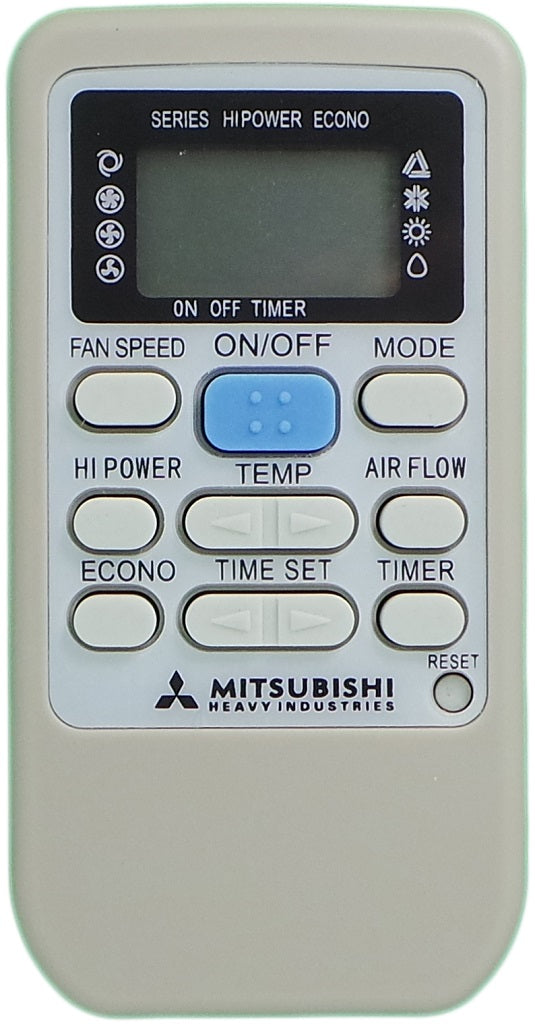 MITSUBISHI REPLACEMENT  AIR CONDITIONER REMOTE CONTROL RKS502A503 - Remote Control Warehouse