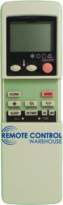 REPLACEMENT MITSUBISHI Air Conditioner Remote Control RKN502A500 - Remote Control Warehouse