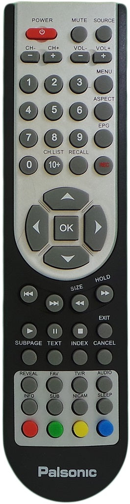Original  Palsonic Remote Control - TFTV321HL TFTV4010FL  TFTV8155DT TFTV8170LED   TV - Remote Control Warehouse