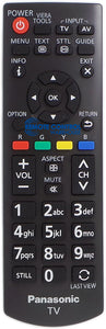 ORIGINAL PANASONIC REMOTE CONTROL N2QAYB000818 - TH-32A400A TH32A400A  TV
