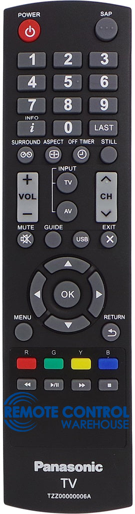 PANASONIC – Remote Control Warehouse