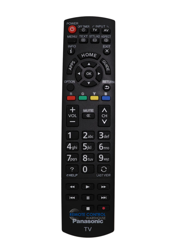 PANASONIC TV Remote control - Remote Control Warehouse