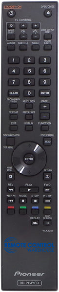 Telecomando Sostitutivo VXX3351 Per Pioneer BDP-120, BDP-121, BDP-330 | Senza Programmazione