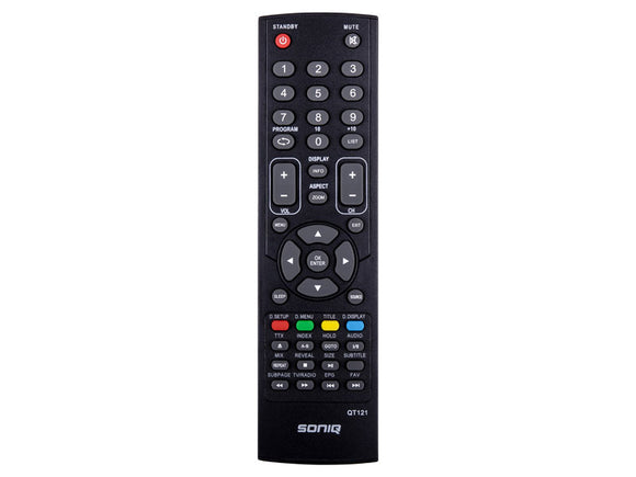 Original SONIQ Remote Control QT121- E32V10A  E24Z10A  E32Z10A  L16V10B L26V10A REV B ONLY - Remote Control Warehouse