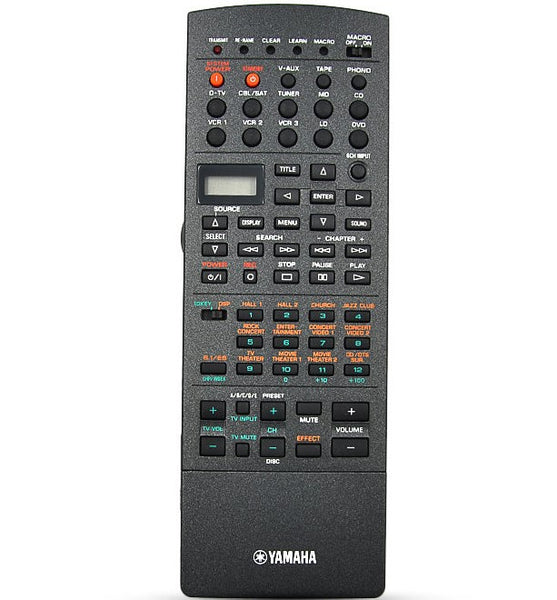 original yamaha remote control rav220 pn: v4565600 dsp-ax1 rx-v1