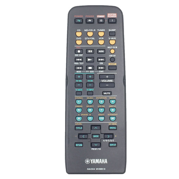 ORIGINAL YAMAHA REMOTE CONTROL RAV304 REPLACE RAV252 -  RX-V657 - Remote Control Warehouse