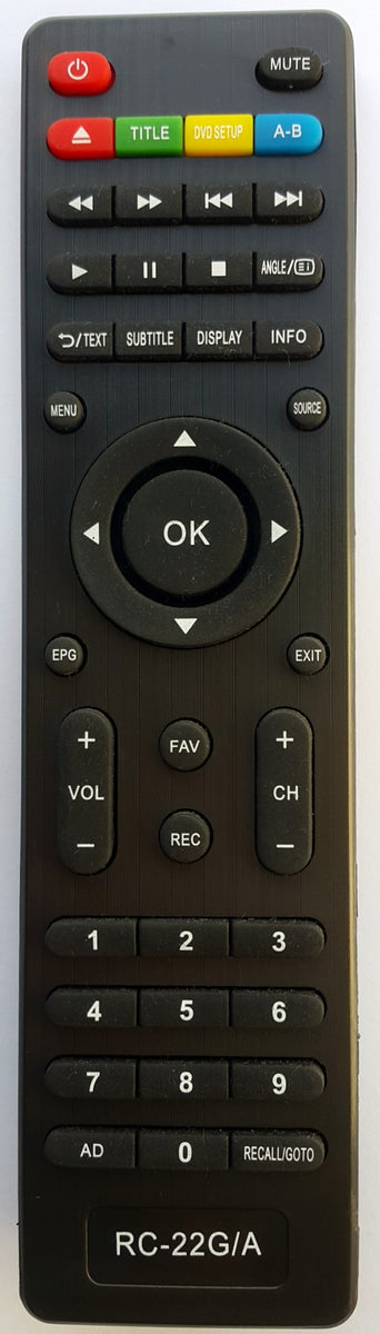 GRUNDIG REPLACEMENT REMOTE CONTROL - G24FLED/A LCD TV – Remote Control ...