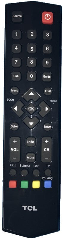 Tcl Basic Remote TCL – Remote Control Warehouse