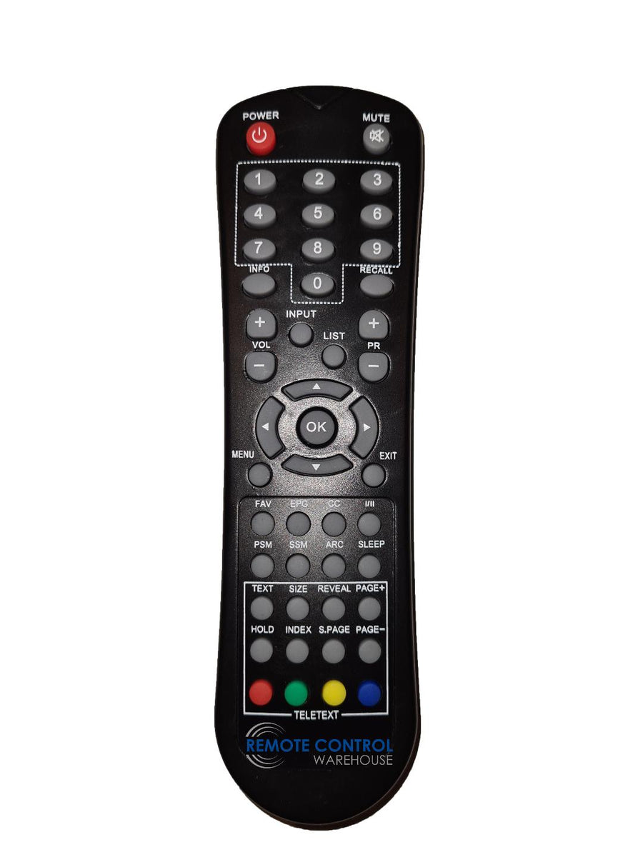 RANK ARENA SV-42H1FHD100 LCD TV Replacement Remote Control – Remote ...