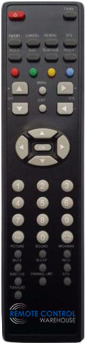 NU-TEC NUE2108 LCD TV REPLACEMENT REMOTE CONTROL – Remote Control Warehouse