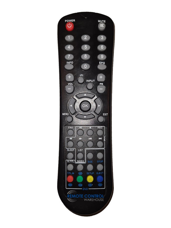 RANK ARENA SV-15J2SE LCD TV REPLACEMENT REMOTE CONTROL