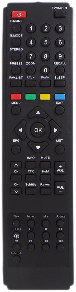 Replacement Sanyo Remoe Control RC-S071 RCS071 Suits LCD42XR10F LCD32XR11F LCD TV - Remote Control Warehouse