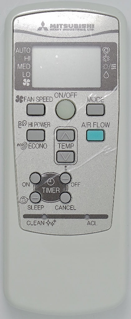 ORIGINAL MITSUBISHI Air Conditioner Remote Control  RKX502A001B - Remote Control Warehouse