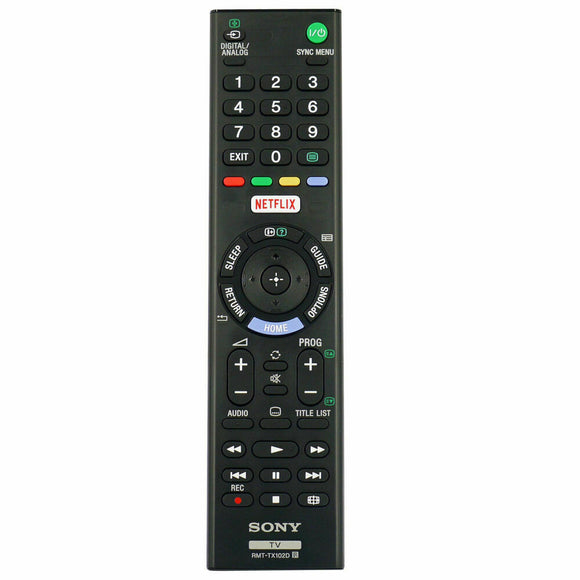 RMT-TX102D Original Sony Remote Control RMTTX102D - KDL-43W750D KDL-55W650D TV Genuine
