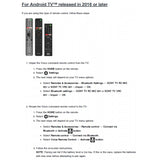 Original Sony Remote RMF-TX200A  KD-43X8000D KD-49X8000D KD-55X8500D TV Genuine