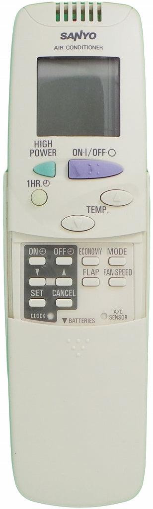 Telecomando Sostitutivo Per Condizionatore Sanyo - Compatibile Con Modelli RCS Series