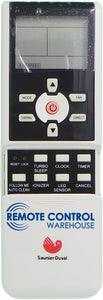 GENUINE R07B/BGE SUBSTITUTE R07H/BGE - DERBY AIR CONDITIONER  DWMG-A53 DWMG-B83 - Remote Control Warehouse