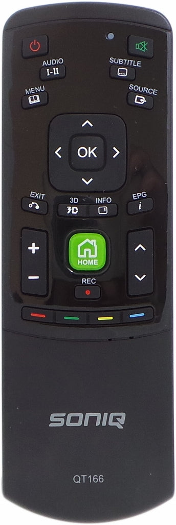SONIQ Remote Control QT166 -  E42S14A  E47S14A  E55S14A  TV - Remote Control Warehouse