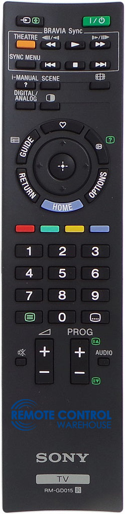 ORIGINAL SONY REMOTE CONTROL RMGD015 RM-GD015 KDL32EX400 KDL40EX400 TV
