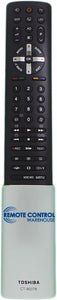ORIGINAL TOSHIBA TV REMOTE CONTROL CT- 90378 CT90378 - 55YL875G 55WL863F  LCD TV