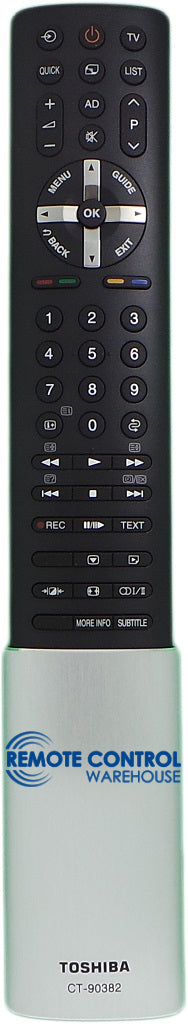 ORIGINAL TOSHIBA TV REMOTE CONTROL CT- 90382 CT90382 - 46WL800A 55WL800A TV LCD TV
