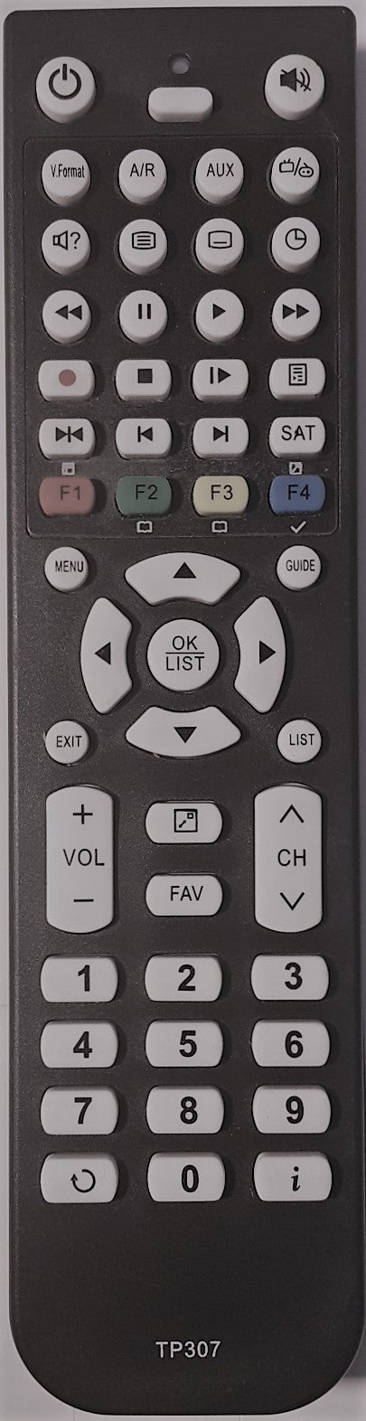 REPLACEMENT TOPFIELD REMOTE CONTROL TP807 - TRF7170 TRF-7170 DVR PVR RECORDER - Remote Control Warehouse