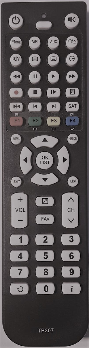 REPLACEMENT TOPFIELD REMOTE CONTROL TP807 TP307 - TF7100HDPVRTPLUS TRF ...