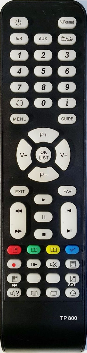 Tf Remote Control REPLACEMENT TOPFIELD REMOTE CONTROL FOR TP304 TP804 TRF-2100 TRF-TF700 ...