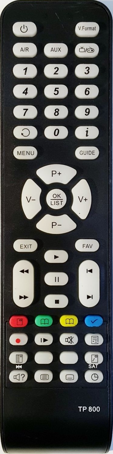 TOPFIELD REPLACEMENT REMOTE CONTROL FOR TP304 - TF-7000HDPVRT TF7000HDPVRT PVR RECORDER - Remote Control Warehouse