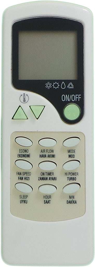 KRIESLER AIR CONDITIONER REMOTE CONTROL - ZH/LW-03 ZH/LW03 ZHLW03