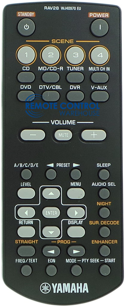 YAMAHA Original Remote Control RAV28 Genuine
