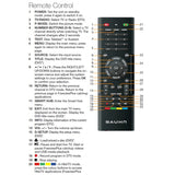ORIGINAL BAUHN REMOTE CONTROL - ATVS65-0716 ATVS650716 LED LCD SMART TV