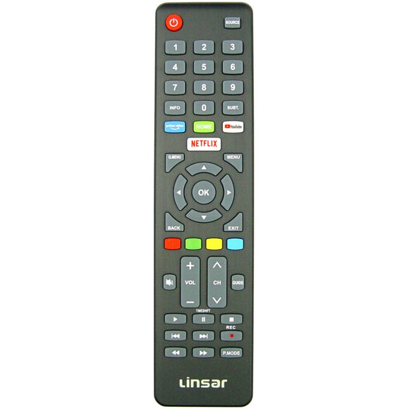 LINSAR LS82UHDSM20 LED TV ORIGINAL REMOTE CONTROL GENUINE